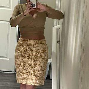 Jcrew stretch pencil skirt